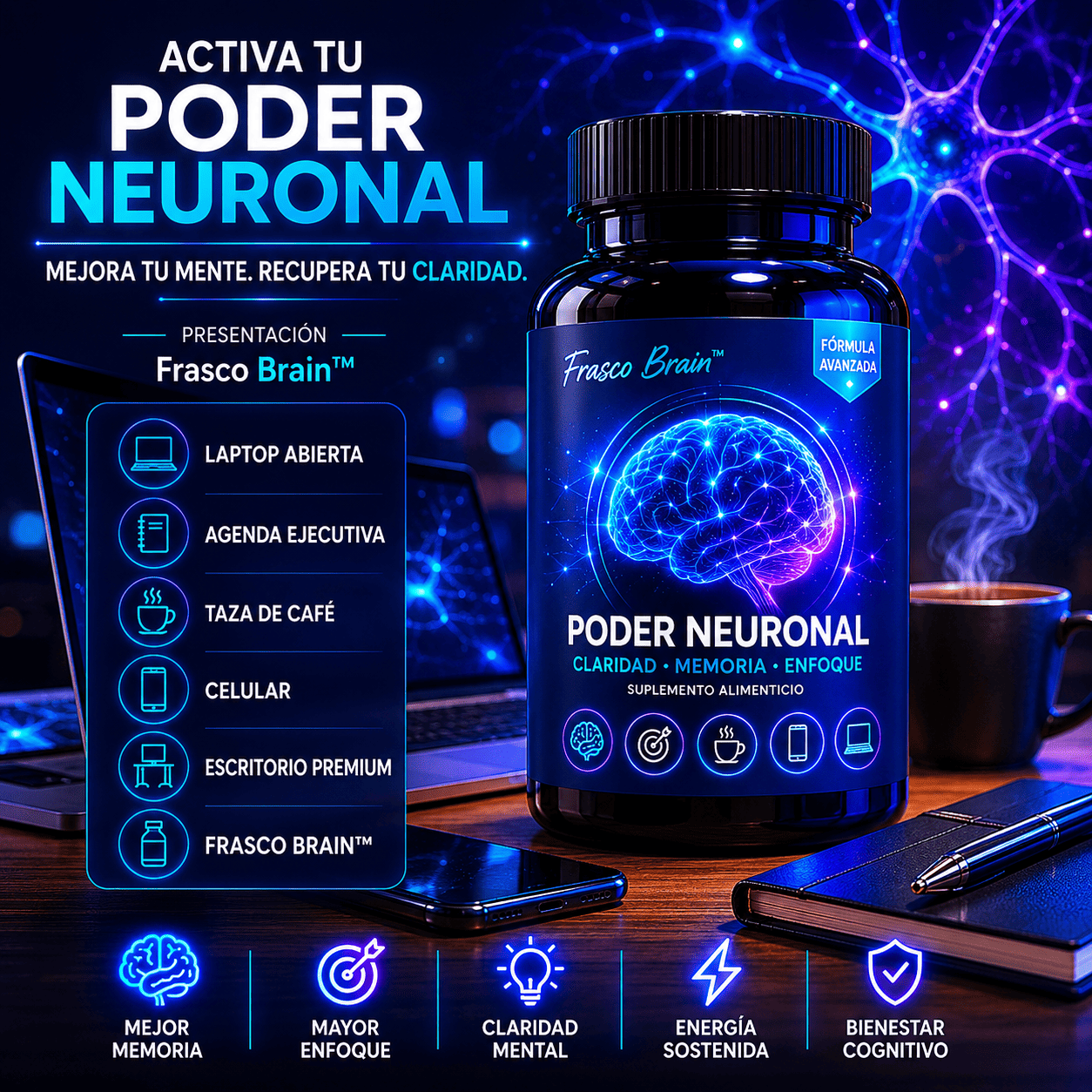¿Sientes que tu energía mental ya no dura lo mismo que antes?